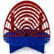 detailmate Wascheimer Zubehör Set - GritGuard Eimereinsatz 12 blau, Waschboard Bucket Insert rot für Wascheimer z.B. passend für Chemical Guys 3.5 Gallonen Eimer, Meguiar´s Putzeimer