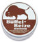 Büffel | Büffel-Beize Nr. 2 hellbraun 1000ml | Gelbe Wachsbeize | Beize und Pflege von Holz, Holzböden und Möbeln | Strapazierfähig | Wasserabweisend