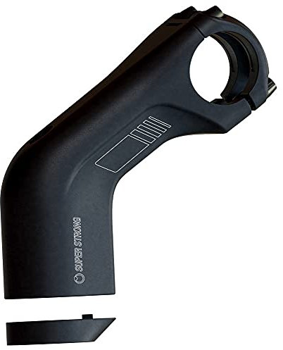 Chiba Unisex – Erwachsene Alpha SDS Lenker-Vorbauten, Schwarz, 95Mm/35°, 31,8Mm