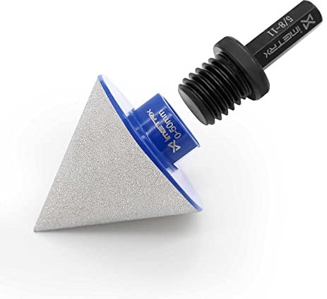 iMetrx 2'' Tile Cone Grinder Diamond Beveling Champfer Bits 50mm Diamond Countersink Drill Bits Calidad Tools Tile Tools brocas para CER