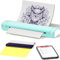 Itari M08F Tattoo Drucker, Thermodrucker Tattoo für A4 Papier mit 10pcs Tattoo Papier, Tattoo Printer Tattoo Stencil Drucker Bluetooth mit IPad & Phone & PC, Grün