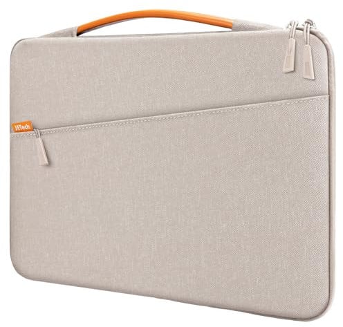 JETech Laptop Hülle für 15 Zoll MacBook Air M2-M4, 2023-2025, MacBook Pro 15/16 M1-M4, 2019-2024, Laptoptasche mit Tragbarem Griff und Zubehörtasche