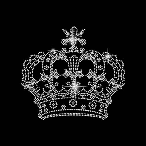 SUPERDANT Krone Strass Hotfix Zum Aufbügeln Krones T Shirt Bügelbild Strass Zum Aufbügeln Designs Krone Stras Transfer Aufbügel Krones Bling Aufkleber Für T Shirts Hoodie Tasche Mantel