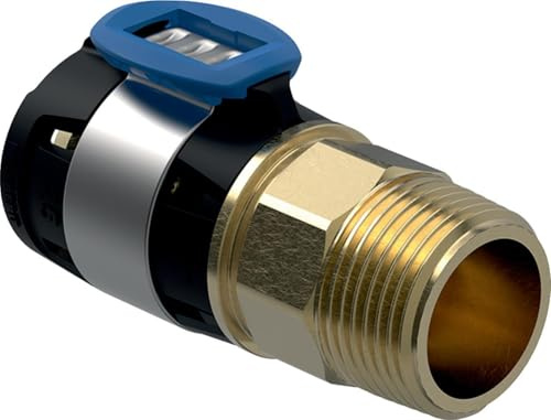 Geberit FlowFit Übergang mit AG, 32 mm x 1