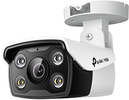 TP-Link VIGI C330 - Telecamera di sicurezza intelligente per esterni, 2,8 mm, telecamera di rete a colori HD, 3 MP, Smart IR, microfono integrato, IP67, impermeabile, H.265+, PoE/12 V DC CCTV