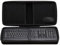 XANAD Hard Case Compatible with Logitech MK540 Advanced Wireless Keyboard and Mouse Combo(Black)-Inside: 18.3x8.1x1.3
