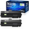 Halloya TK1150 Toner Kompatibel mit Kyocera TK1150 TK-1150 für Kyocera Ecosys P2235dn P2235dw M2135 M2635 M2735dw 3.000 Seiten pro Stück(2 Schwarz)