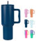 WUYOR 40oz Insulated Tumbler with Straw & Lid – Leak-Proof Stainless Steel Travel Mug with Handle, Perfect for Hot & Cold Drinks, Coffee & Water Bottle