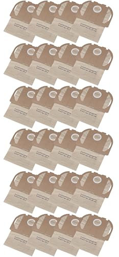 24 Staubsaugerbeutel + 6 Motorschutzfilter kompatibel für Vorwerk Tiger 250, 251, 252 | hochwertige Papier Staubbeutel | passgenaue Staubbeutel | effektive Filtration für Allergiker
