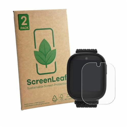 ScreenLeaf 2 Stück Schutzfolie für Xplora X6 Play eSIM (2. Generation) [nachhaltiger Displayschutz, Folie, transparent, kratzfest]