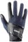 uvex sumair - Flexibler Reithandschuh für Damen und Herren - strapazierfähig - optimale Belüftung - Black-Blue - 8
