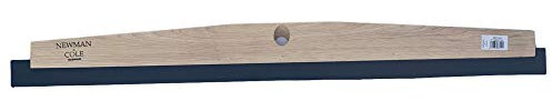Newman & Cole Wooden Floor Squeegee Heavy Duty Head With Rubber Squeegee Blade - Ideal For Outdoor Wet Room Swimming Pool Etc. Available in 12, 18, 24 & 36 (36 / 91cm Squeegee Head)