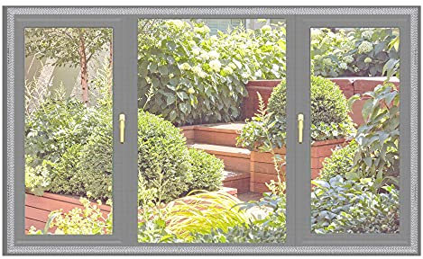 Zanzariera per finestra, 60 x 150 cm, con gancio e anello, autoadesiva, non necessita di punzonatura, zanzariera, ritagliabile, per tutte le finestre, zanzariere da tetto