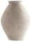 Signature Design by Ashley Hannela Moderne Vase aus Kunstharz, 43,2 cm, Antik-Hellbraun, Beige