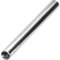 PIERCINGLINE Titan Barbell mit Gewinde 0,9 mm OHNE KUGELN Piercing Stab Zunge Brust Intim Ohr Silberfarben 1,6 x 14 mm