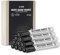 Magnetic Innovations Pack of 10 Black Dry Wipe Whiteboard Marker Pens, Ideal for the Office, Home or School use