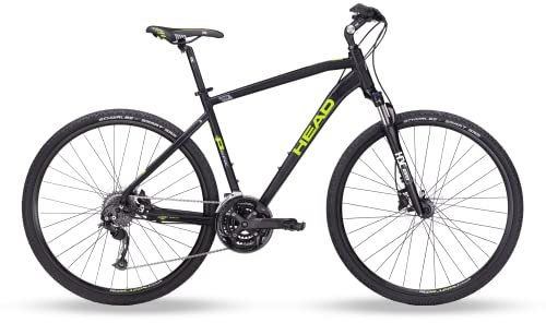 HEAD Herren I-Peak II Crossbike, Schwaz matt/grün, 50 cm