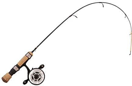 13 FISHING - The Snitch/Descent Inline Ice Combo - Linkshänder - 63,5 cm mit Flex-Core Quick Tip - SND2-25QT-LH