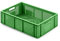 PROREGAL CHEFGASTRO Eurobehälter Obst- und Gemüsekasten | HxBxT 17,1x40x60cm | 33 Liter | Grün | Obst-Gemüsekiste, Obstkorb, Transportbox
