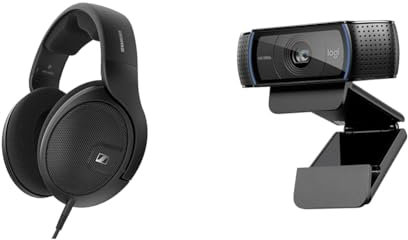 Sennheiser HD 560S & Logitech C920 HD PRO Webcam