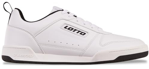 Lotto Unisex Sneaker, White/Black, 39 EU