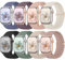 Oielai 8 Pack Tressé Bracelets Compatible avec Apple Watch Bracelet 40mm 41mm 38mm 42mm 44mm 45mm 46mm 49mm pour Femme Homme, Bande Solo Loop réglable pour iWatch Series 10 9 8 7 6 5 4 3 2 1 SE Ultra