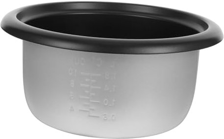 Alipis Revestimiento de Olla arrocera Olla de arroz de reemplazo Utensilios de Cocina Fabricante no Rice Cooker cocedor de arroz Olla de Repuesto Olla Interior de Olla arrocera de Metal