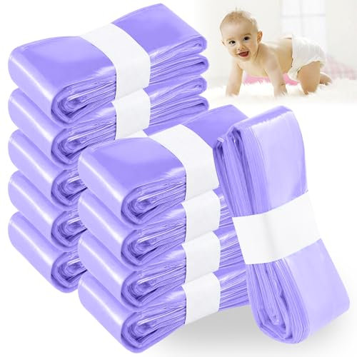 YAMAIDUO 10 Recharge Poubelle à Couches, 6,5M Poubelles à Couches et Recharge Gran Capacité Antibactérien Anti-odeurs Multicouche, Recharge Poubelle Compatible avec Tommee Tippee, Genie Litter Locker