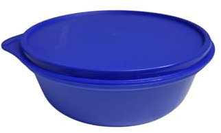 Tupperware Hitparade - Ciotola estiva con coperchio, a prova di perdite, 600 ml, 600 ml, colore: blu