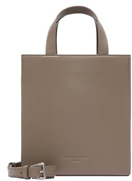 Liebeskind Berlin Damen Tasche „Paper Bag Tote S“ I Cross-Body Tasche Damen aus Leder mit verstellbaren Schulterriemen I Damen-Schultertasche, großzügige Fächer mit Reißverschluss