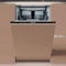 Hotpoint Fully Integrated Slimline Dishwasher - Black Control Panel with Fixed Door Fixing Kit Kit - D Rated