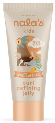 Nala's Kids Tropical Blast Curl Defining Jelly| Allergen-Free Tropical Fragrance | 99% Natural | Dermatologically-tested and Paediatrician-approved | Vegan | 150ml | Nalas Kids