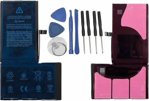 Batteria di ricambio professionale compatibile con iPhone XS Max - 3174 mAh / 3.82V adatta ai modelli: A1921, A2101, A2102, A2104 + Kit Attrezzi incluso