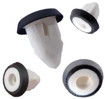 myshopx C8 Plastik Nieten Schlagniete Druckniete Clips Unterfahrschutz Befestigung Clips Türverkleidung Klammern Stoßstangen Befestigung Clips Stoßfänger Zierleiste Radlauf
