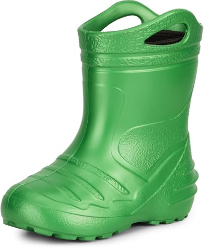 Ladeheid Gummistiefel Kinder federleichte Eva Regenstiefel für Mädchen und Jungen Thermo Gummistiefel gefüttert KL051