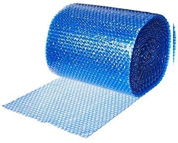 Luftpolsterfolie, antistatisch, 300 mm x 10 m, Blau