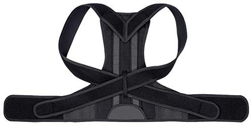 DAIHAN Taillenmieder Gürtel zur Fettverbrennung Taille Trimmer Gürtel Rückenstütze Einstellbare Bauch Elastische Taille Trainer Sanduhr Body Schwarz XL