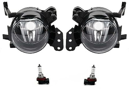 HhhhhYf Auto Nebelscheinwerfer für BMW E60 E90 E63 E46 323i 325i 525i 63176910792,Frontstoßstange Nebelscheinwerfer Vorne Nebellichter Ersatz Zubehör