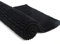 Pincy rutschfeste Chenille Badematte – 50 x 80 cm zottelige Mikrofaser-Badematte – schnell wasserabsorbierend, maschinenwaschbar, strapazierfähiger Bodenteppich, für Badezimmer, Zimmer (schwarz)