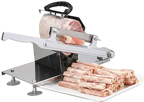 MNSSRN Food Slicer, Frozen Meat Slicer, Manual Beef Meat Slicer, Hot Pot Barbecue Vegetable Cheese Slicer