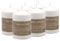 Müller Kerzen PRO NATURE Stumpenkerzen Gepresst - Weiß Stearin Kerzen - 6 Stück - 6,8 x 10 cm - Natürliche Wachs - Paraffin- und Palmölfrei - Unparfümierte - RAL Qualität