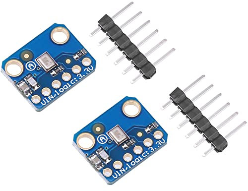 TECNOIOT 2 STÜCKE SPH0645 I2S MEMS Mikrofon Breakout Sensor Board Modul SPH0645LM4H DC 1,6-3,6 V