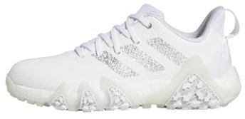 adidas Women's Zapatilla sin Clavos Codechaos 22, Cloud White/Silver Metallic/Clear Pink, 36