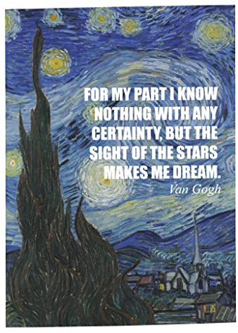Fabulous Poster Plakat Van Gogh Quotes Inspirational Painter Motivation