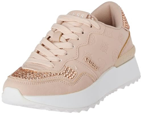 Guess VINNNA3, Scarpe con Lacci Donna, Blush, 39 EU