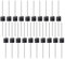 20x Schottky Diode,(30A 50V) Axial 15SQ045 für Solarpanel Parallel Reflow-Schutzdioden,High-Voltage Diode,Gleichrichter für Elektronische Komponenten (15SQ045)