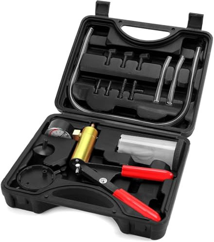 Awsuc purgador de Frenos, purgador de Frenos de Coche purgador de líquido de Frenos de Coche Kit de Cambio de líquido de Frenos