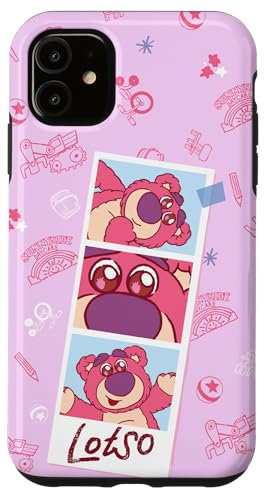 Disney and Pixar’s Toy Story Lotso Fluffy Cute Photo Strip Case for iPhone 11