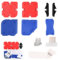 Kit di strumenti per sigillatura sigillante in silicone Set di strumenti per la finitura in silicone Kit di profilatura in silicone con raschietto per rimozione sigillante in silicone più liscio
