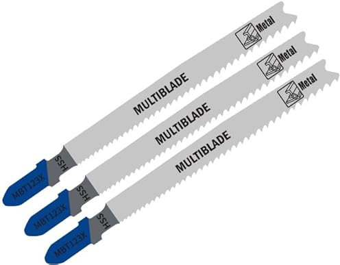 Multiblade Stichsägeblatt, für Metall, 100mm, Extra robust, 3 Stück
